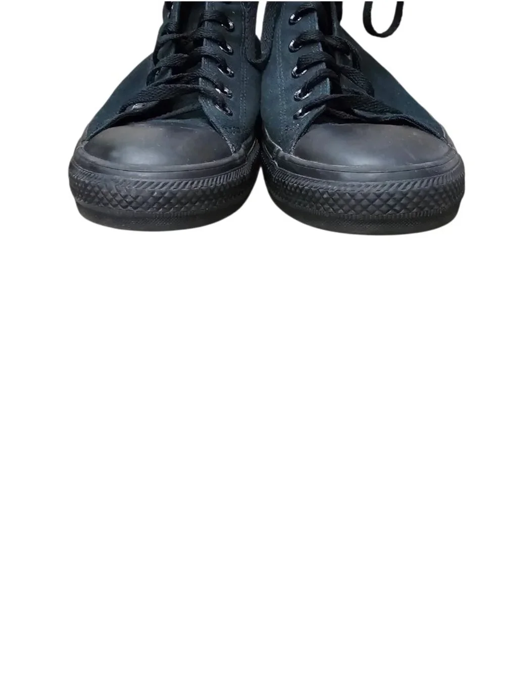 Converse Chuck Taylor All Star High-Top Sneaker Shoes Black Monochrome M10-W12 - Picture 4 of 9